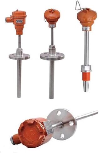 Wear -40-1200 Degrees Sensor PT100 PT1000 Thermal Resistor Metal Armored Thermocouple in Saudi Arabia