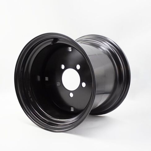 ATV RTV Mower Rim 12x10.5 WHEEL RIM 5/4.5 for Zero Turn Riding Garden Lawn Mower Compact Tractors 12 x 10.5 Rim 5 Lugs Bolt Circle 4.5 inch,backspace 6 inch in Saudi Arabia