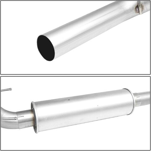 DNA MOTORING CBE-TTAC16-35L Stainless Steel Cat Back Exhaust System [Compatible with 16-22 Tacoma 3.5L V6] in Saudi Arabia