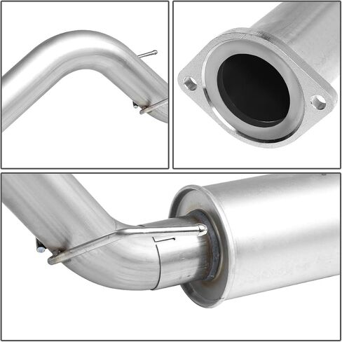 DNA MOTORING CBE-TTAC16-35L Stainless Steel Cat Back Exhaust System [Compatible with 16-22 Tacoma 3.5L V6] in Saudi Arabia