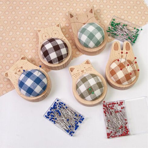 Premium Silk Thread Hedgehog and 100 Sewing for Textile Projects Colorful Sewing Pins Set in Saudi Arabia