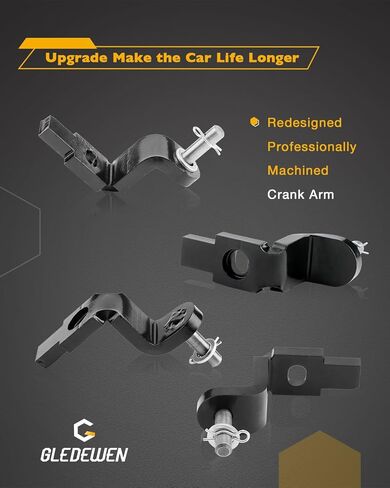 Headlight Crank Assembly Repair Kit (1 PCS), Compatible with Buick Reatta 1988 1989 1990 1991, Kit Works on both Front Left Driver & Right Passenger Side, Headlamp Actuator Motor Rebuild Kit, 16510108 in Saudi Arabia