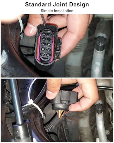 Headlight Wiring Harness Repair Kit Fit for BMW 528i 535i 640i 650i 730i 740i Replace 61119327504 6925638DX in Saudi Arabia