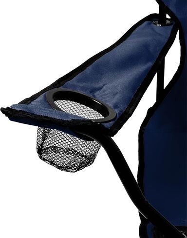 LOGOBRANDS Adult Unisex Adult Quad Chair with Single Cup Holder, Hunter, One Size in Saudi Arabia