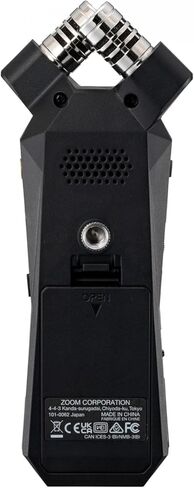Zoom H1essential Stereo Handy Recorder (2024 Model, Essential Series) with 32-Bit Float, Accessibility, X/Y Microphones, USB Microphone, Portable, for Musicians, Podcasters, Filmmakers in Saudi Arabia
