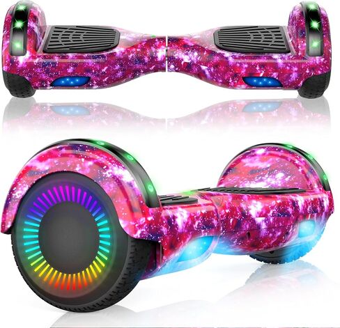 UNI-SUN Self Balancing Scooter for Kids, 6.5" Two Wheels Scooter with Bluetooth and Lights for Girls Boys Kids Adults in Saudi Arabia