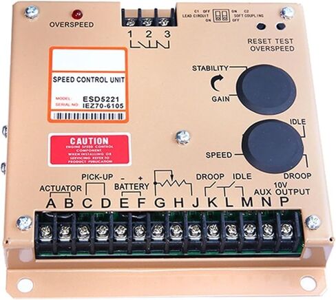 Generator Set Speed Control Board ESD5220 Speed Controller Electronic Speed Control ESD5221 Speed Control Board(ESD5221) in Saudi Arabia