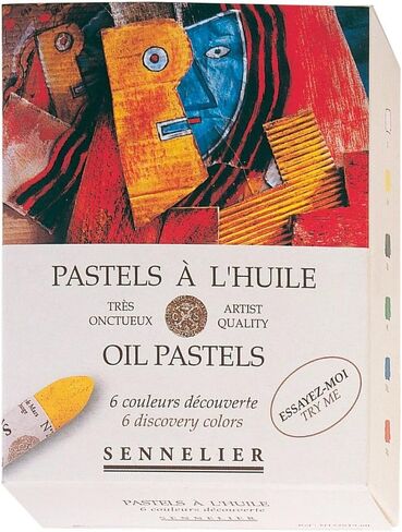 Sennelier Oil Pastel Set, 24 Count , Multicolor in Saudi Arabia