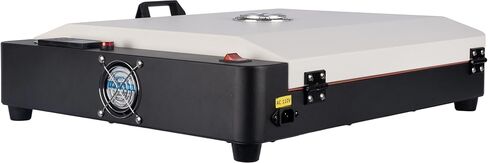 A3 DTF Printer with Stand and Auto Powder Shaking Heating Machine, 2480 in2/h XP600 Printhead Roll Feeder, Equipped with White Ink Circulation and White Ink Stirring System, DIY Printing for POD in Saudi Arabia