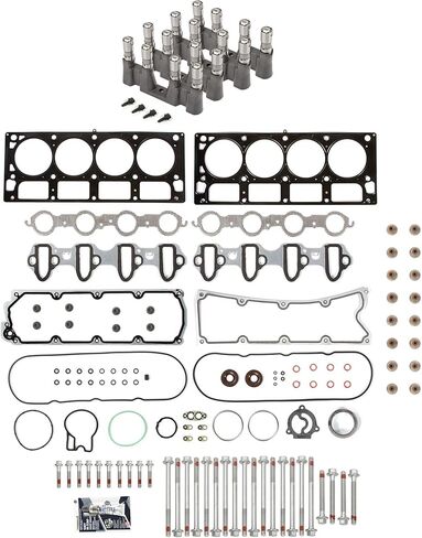 MA-9761252105 Head Gasket Set Head Bolts Lifters Compatible With/For 2004 GMC Chevrolet Cadillac Hummer 6.0 in Saudi Arabia