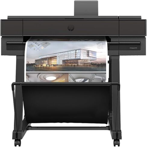 طابعة HP DesignJet T870 كبيرة الحجم مقاس 24 بوصة، للطباعة السهلة متعددة الأحجام (AM0X9H) in Saudi Arabia