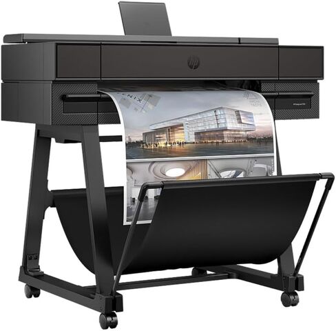 طابعة HP DesignJet T870 كبيرة الحجم مقاس 24 بوصة، للطباعة السهلة متعددة الأحجام (AM0X9H) in Saudi Arabia
