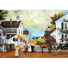 Buffalo Games - Charles Wysocki - Vermont Maple Tree Tappers - 300 Large Piece Jigsaw Puzzle in Saudi Arabia