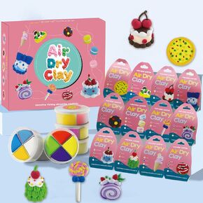 Christmas Air Dry Clay Kit, Christmas DIY Crafts Kit,Modeling Magic Soft Clay DIY Art Sculpting Supplies，Xmas Snowman Holiday Party Favors Birthday Gifts for Kids in Saudi Arabia