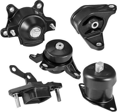 حامل محرك VEVOR، مجموعة من 5، متوافق مع 2008-2012 Honda Accord 2.4L L4 و2009-2013 Acura TSX 2.4L، استبدل OE# A4565 A4572 A4570 A4584 A4561 in Saudi Arabia