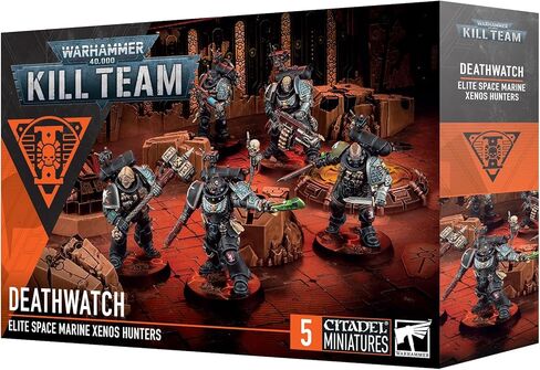 Kill Team: Deathwatch Space Marines – Miniature Set for Warhammer 40,000 & Kill Team with Customizable Specialists and Accessories in Saudi Arabia