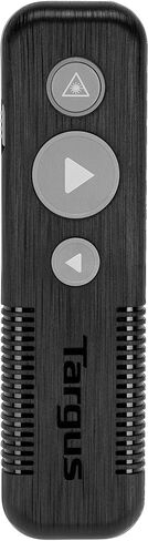 Targus Wireless USB Multimedia Presentation Remote with Laser Pointer, Bluetooth Control, Simple Control for Professional Presenter, Black with Gray (AMP09US) in Saudi Arabia