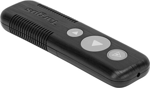 Targus Wireless USB Multimedia Presentation Remote with Laser Pointer, Bluetooth Control, Simple Control for Professional Presenter, Black with Gray (AMP09US) in Saudi Arabia