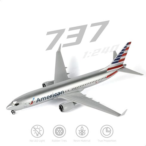 1/240 American Southwest Airplane Model Kit (30cm L) for Boeing 737 Airlines Resin Plane Model with Display Stand for Adult Aviation Gift or Decorations in Saudi Arabia