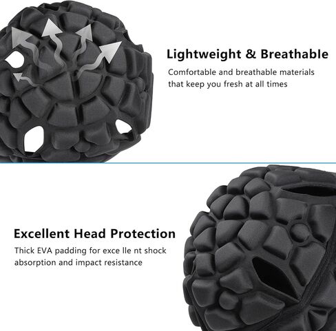 Rugby Helmet - Soft Padded Headgear 7v7 Flag Football Headguard Soccer Head Protection Protective Soft Helmet Football for Youth & Adult in Saudi Arabia