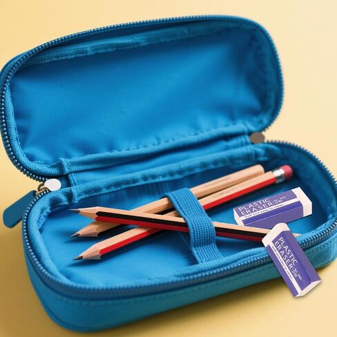 10 عبوات من ممحاة أقلام الرصاص، ممحاة ناعمة ومتينة لأقلام الرصاص، مثالية للفنانين والمحترفين، أداء مسح طويل الأمد in Kuwait