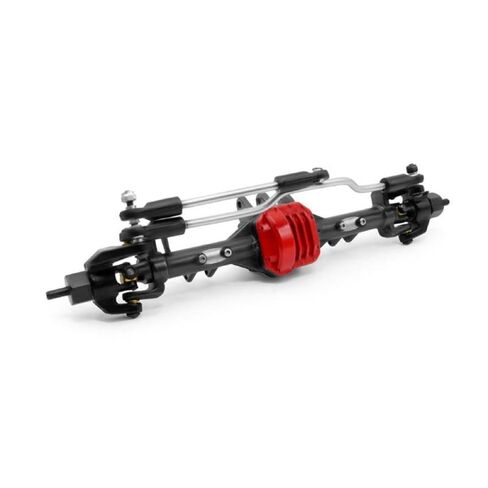 1 10 Scale Simulation Climbing Car Front Rear Axle Parts Compatible with D110 Scx 10II 90046 Model Car Accessories(Red Front Axle) in Saudi Arabia