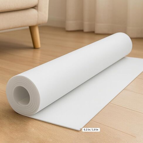 59"x 79" Inch High Density Foam Sheets, 35D Durable Craft Foam · Large Cushion Foam for Shipping, Packing, Mailing, DIY Projects, Cosplay, Protective Padding(0.4" 59"x 79",White) in Saudi Arabia