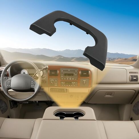 Black Center Console Cup Holder Compatible with F-150 1997 1998 1999 2000 2001 2002 2003 in Saudi Arabia