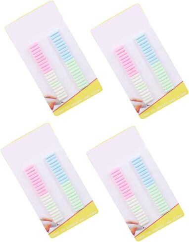 GALPADA 160pcs Electric Eraser Refills Soft Rubber Pencil Eraser Replacement Cores for Artists Students Office School Use with Capacity Easy to Replace Random Color in Saudi Arabia