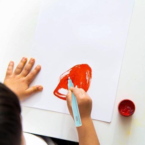 Electric Eraser for Students with Polymer Erasers Battery Operated for Sketching and Drawing Portable Stationery Tool for Precise Erasing and Easy Mistake Removal Random Color in Saudi Arabia