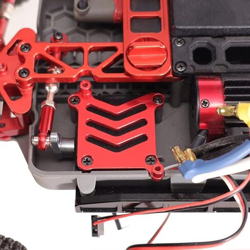 أجزاء RC لـ MJX For Hyper Go 16207 16208 16209 16210 H6V3 M162 M163 1/16 قاعدة مؤازرة معدنية ملحقات ترقية السيارة للتحكم عن بعد (فضي) in Saudi Arabia