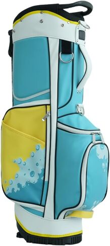 SHANKITGOLF Golf Bag 14 Way Dividers PU Leather with Straps Lightweight Tee Pouch in Kuwait