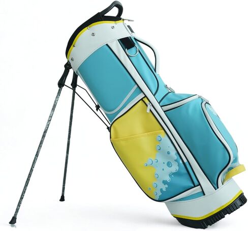 SHANKITGOLF Golf Bag 14 Way Dividers PU Leather with Straps Lightweight Tee Pouch in Kuwait