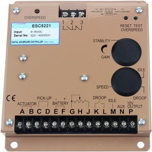 Generator Set Speed Control Board ESC5521 Electronic Speed Control Board in Saudi Arabia