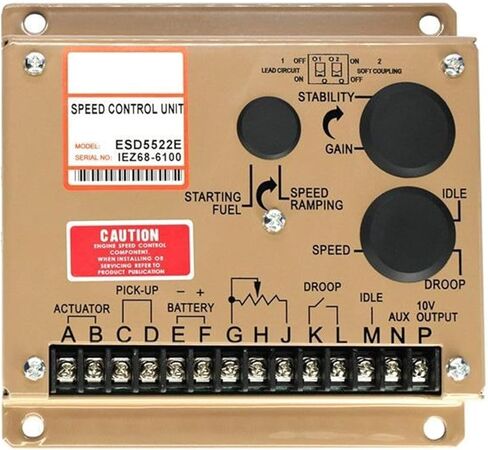 Generator Speed Control Board ESD5522E Electronic Speed Controller Speed Electric Control Board Controller in Saudi Arabia