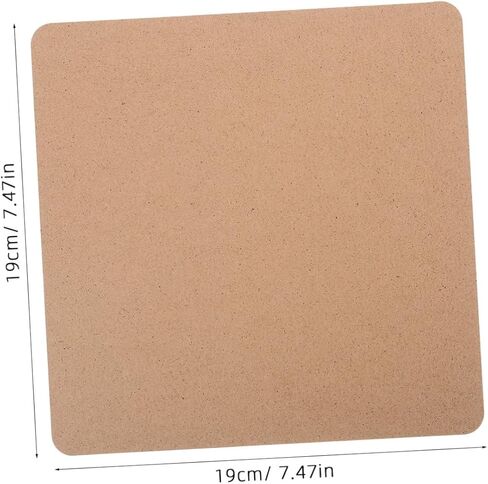 Homoyoyo 10pcs Wood Clay Board for Pottery Crafting Blank DIY Wedging Boards for Handmade Artwork Multi Use Design for Coloring and Painting for Creative Projects in Saudi Arabia