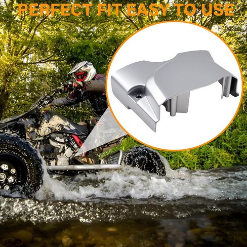 Engine Sprocket Chain Guard Cover Compatible with 70cc 90cc 110cc Sunl Taotao Roketa Coolster Kazuma Meerkat 50cc Quad Dirt Bike ATV, for Easy Installation (Silvery) in Saudi Arabia