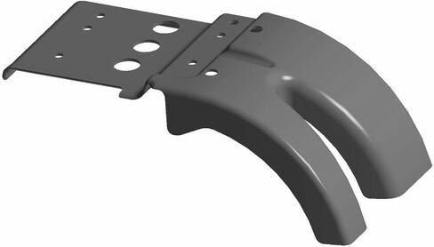 Polaris Ranger Chain Guard, Lower, Plastic, Genuine OEM Part 5453539, Qty 1 in Saudi Arabia