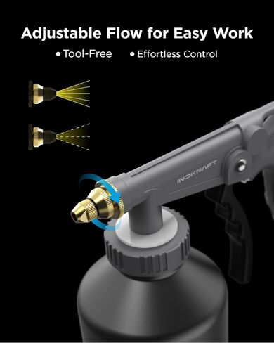 مسدس رش الطلاء السفلي من InoKraft، لطلاء بطانة سرير الشاحنة، طبقة تحتية مطاطية، مقاومة للصدأ (النموذج الأساسي) in Kuwait