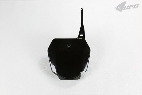 UFO PLAST Front Number Plate Black Suzuki RM 85 2000-2024 in Saudi Arabia