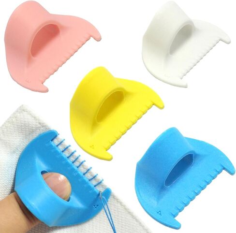 4PCS Edge Sewing lockranding Tool - Edge Stitch Lock and Sewing Gauge with Seam Guide Ruler - Essential Sewing Tools for Straight Stitching (4mm) in Saudi Arabia