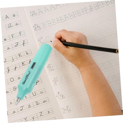 jojofuny Portable Electric Eraser for Students Sketching and Drawing Compact and Quiet School Stationery Battery Operated Decorative Eraser for Art and Office Use Green in Saudi Arabia
