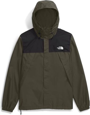 THE NORTH FACE Men's Antora Waterproof Jacket (Standard and Big Size), Optic Emerald Generative Camo Print, XX-Large in Saudi Arabia