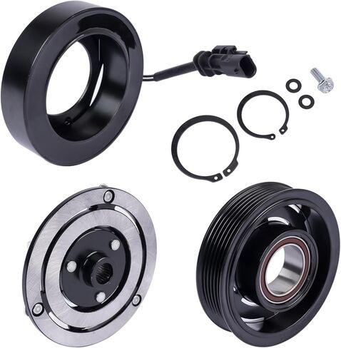 AC Compressor Clutch Kit Replacement for Chevy Colorado GMC Canyon 3.6L V6 2015-2016 198296 197296 in Saudi Arabia