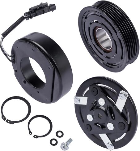 AC Compressor Clutch Kit Replacement for Chevy Colorado GMC Canyon 3.6L V6 2015-2016 198296 197296 in Saudi Arabia