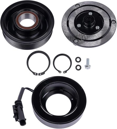 AC Compressor Clutch Kit Replacement for Chevy Colorado GMC Canyon 3.6L V6 2015-2016 198296 197296 in Saudi Arabia