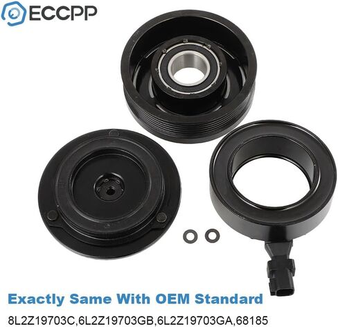ECCPP A/C Compressor Clutch 2006-2011 Fit for Ford Crown Victoria for Lincoln Town Car for Mercury Mountaineer 4.6L AC Clutch in Saudi Arabia