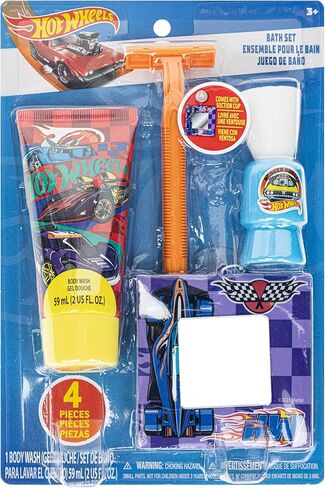 Hot Wheels My First Shaving Kit, Little Boy Pretend Shave Kit, Fake Toy Razor, Safe for Kids Ages 3+ in Saudi Arabia