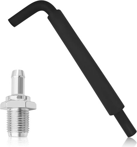 Engine PCV Valve and Hose Kit, Durable PCV Hose Compatible with Camry Corolla Highlander Solara Matrix RAV4 TC XB HS250h, Replace Part Number 12262-28021,12204-28020 in Saudi Arabia