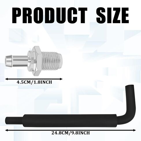 Engine PCV Valve and Hose Kit, Durable PCV Hose Compatible with Camry Corolla Highlander Solara Matrix RAV4 TC XB HS250h, Replace Part Number 12262-28021,12204-28020 in Saudi Arabia
